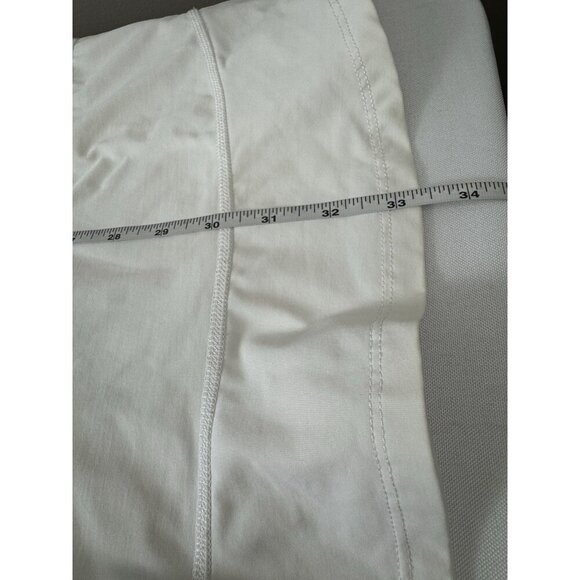LIJA White Compression Athletic Dress S Mesh Stretch Y2K Tennis Golf Pickleball - Picture 9 of 10